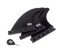 Eisbach Riders Future Surfboard Thruster Fin Set with Fin Key - Dérives pour Planche de Surf et Sup.