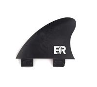 Eisbach Riders River Surfing Planche de surf FCS Trailer Finne Noir Taille M 2,6"