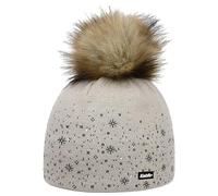 Eisbär Bonnet en Tricot Rana Lux Bonnet pour Femme Bonnet Beanie (Taille Unique - Beige)