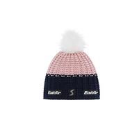 Eisbär Bonnet Focus Lux Crystal Skipool Bonnet en Tricot Bonnet pour l'hiver (Taille Unique - Pink-Blanc)