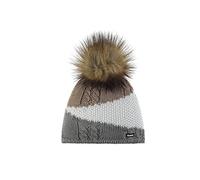 Eisbär - Women's Eden Lux Crystal - Bonnet - One Size - graumele / white / beigemele af hb