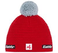 Eisbär - Jamie Pompon Ski Austria - Bonnet - One Size - ketchup / fjord