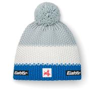 Eisbär - Kid's Star Pompon Mütze Ski Austria - Bonnet - 55 cm - 7-8 Years - eisblau / white / fjord