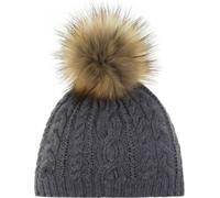 EISBÄR Lou Lux, taille unique, anthracite, bonnet d'hiver, partiellement doublé, 80128
