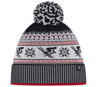 Eisbär - Retroski Pompon - Bonnet - One Size - ketchup / black / white / grey