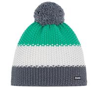 Eisbär - Star Pompon - Bonnet - One Size - anthracite / white / mineral green