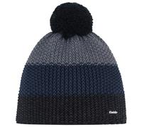 Eisbär - Star Pompon - Bonnet - One Size - black / dark cobalt / anthracite