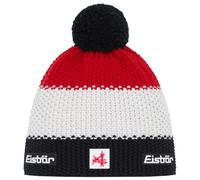 Eisbär - Star Pompon Ski Austria - Bonnet - One Size - black / white / ketchup