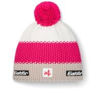Eisbär - Star Pompon Ski Austria - Bonnet - One Size - brushed silver / pittipink / white