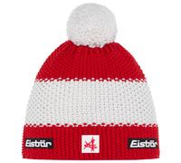 Eisbär - Star Pompon Ski Austria - Bonnet - One Size - ketchup / white / ketchup