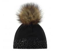 Eisbär - Women's Nalin Lux Crystal - Bonnet - One Size - black / real