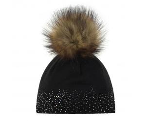 Eisbär - Women's Nalin Lux Crystal - Bonnet - One Size - black / real