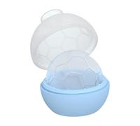 Eisballform - Silikon Footballform Runder Behälter | Runde Kugel Eisballformen | Kühlschrank Essen Familie Getränke Whiskey Cocktails Saft, BPA-frei, Große Eiskugeln