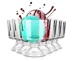 Eisbecher aus Glas 290 ml 6 Stück