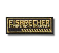 Eisbrecher Écusson brodé thermocollant