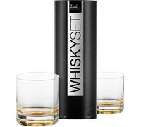 EISCH 2 verres à whisky 500/14 or en tube cadeau GENTLEMAN 86550023