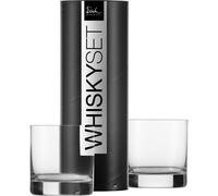 EISCH 2 verres à whisky 500/14 platine en tube cadeau GENTLEMAN 86550026