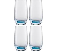 Eisch Becher 4er Set Jessica blau, Trinkbecher, Gläser, Kristallglas, 350 ml, 45310711