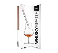 Eisch Gentleman Whisky Pipette dans Cadeau - Cuivre