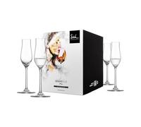 EISCH Superior SensisPlus Lot de 4 verres à liqueur en cristal brillant avec technologie de ventilation SENSISPLUS, 109 ml