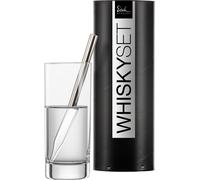 Eisch Whisky Pipetten Set Gentleman Platin, mit Glas, Verdünnungspipette, Glas, Platin, 86599913