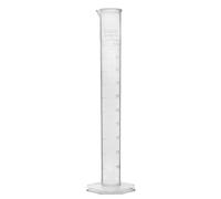 eisco Cylindre gradué en polypropylène, base à tête hexagonale, 100 ml - Modèle ch0354d