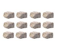 EISCO Lot de 12 spécimens de roche ignée brute de rhyolite - Env. 2,5 cm - Géologue sélectionné et traité à la main - Idéal pour les salles de classe scientifiques - Pack de classe