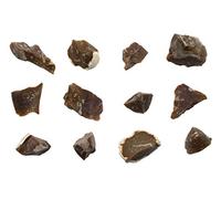 EISCO Lot de 12 spécimens minéraux de certes bruts - Env. 2,5 cm - Sélectionnés par un géologue et traités à la main - Idéal pour les salles de e sciences - Pack classe