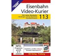 Eisenbahn Video-Kurier 113-150 Jahre Riesbahn-Nördlingen und das Bayerische Eisenbahnmuseum [Import]
