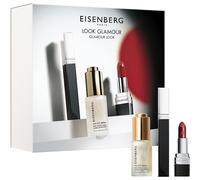 Eisenberg Soins du visage Serums Coffret Look Glamour The Eye Serum 15 ml + Le Mascara Noir® 6,8 ml + J.E. Rouge® R02 Opéra 3,5 g 1 Stk.