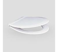 Eisenberg WC siège 56.014.01..0000 avec charnières en acier inoxydable, réglable, blanc