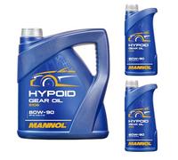 EISENFELS Le kit contient 4 litres d'hypoïde 80W-90 GL-4/GL-5 LS 8106 + 2 x 1 litre d'hypoïde 80W-90