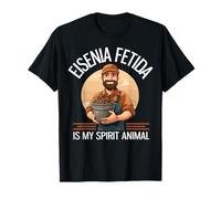 Eisenia Fetida est Mon Animal Spirituel, Un élevage de vers drôles T-Shirt