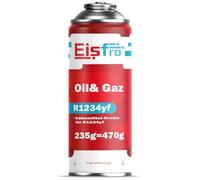 Eisfro - Réfrigérant Remplaçant R1234yf pour Climatisation - Remplissage de Climatisation Automobile - Gaz pour Véhicules Depuis 2016 - Remplissage de Gaz - 1 x Bouteille 235 G