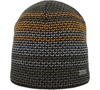 Eisglut Arrono Bonnet, Noir-Curcuma, Taille Unique Mixte