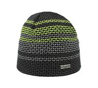 Eisglut Bonnet 'Arrono' gris / vert / noir, Taille 55-60