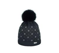 Eisglut Bonnet 'Eval Crystal' noir, Taille 55-60