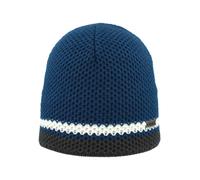 Eisglut Bonnet 'Frosto' bleu marine / vert foncé / blanc, Taille 55-60