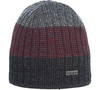 Eisglut Bonnet Unisexe Torsten en Laine mérinos M Bordeaux