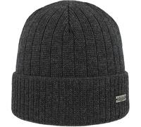 Eisglut Milang Merino Bonnet tricoté, Anthracite, Taille Unique Hommes