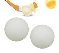 Eishockey-Pucks, Im Dunkeln Leuchtender Eishockey-Puck, 2 Stück Leuchtende Grüne Sport-Dodgeballs | Eishockey-Puck, Leuchtende Bälle, Partyzubehör, Sportbälle, Hockey-Geschenke Zum Üben Und Für Klar
