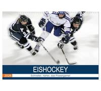 Eishockey! Schneller, härter, das Powergame! (Wandkalender 2026 DIN A3 quer), CALVENDO Monatskalender: Heiße Action auf kaltem Eis! Das ist Eishockey live!
