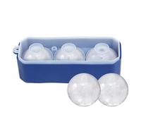Eiskugelform - Silikon Eisballform für Whisky Cocktails Getränke