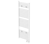 EISL BHKWZ1 Radiateur de salle de bain Chauffe-serviettes électrique avec barre chauffante et minuterie Blanc 50 x 120 cm