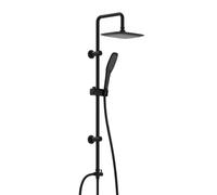 EISL Colonne de Douche Pluie 2en1, Pommeau Anti-Calcaire, Chrome