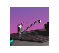 EISL Mitigeur de cuisine GRANDE VITA CLASSIC basse pression chrome, mélangeur d'évier basse pression, robinet d'évier, robinet de cuisine