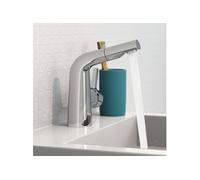 EISL Mitigeur de lavabo COOL avec douchette extractible chrome, mélangeur de lavabo, mélangeur de salle de bain, robinet de lavabo, mélangeur d'évier