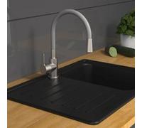 EISL Mitigeur d'évier FLEXO gris gris G