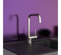 EISL Mitigeur d'Evier FUTURA Acier Inoxydable Robinet de Cuisine Intérieur G