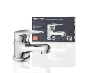 EISL NI075SCR Speed Robinet de salle de bains, robinet de lavabo, mitigeur monocommande pour salle de bains, chromé